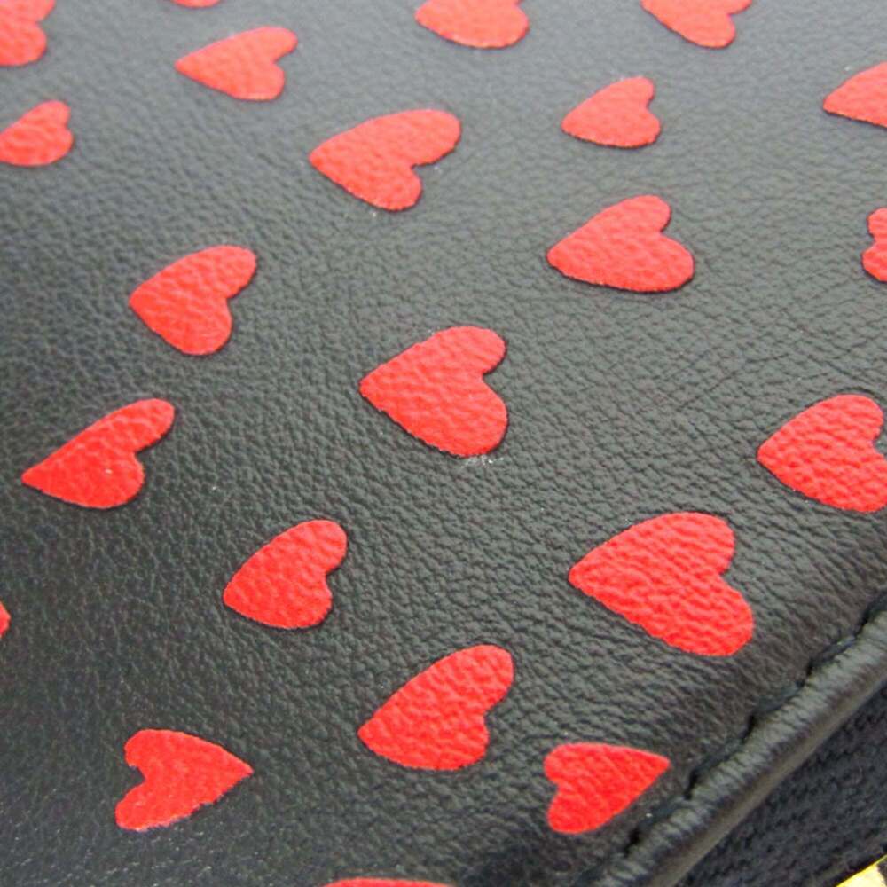 CHRISTIAN DIOR Red Leather Shoulder Bag - Picture 7 of 11
